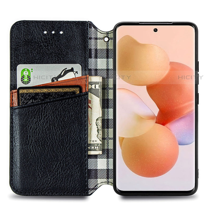 Coque Portefeuille Livre Cuir Etui Clapet S01D pour Xiaomi Mi 12S 5G Plus