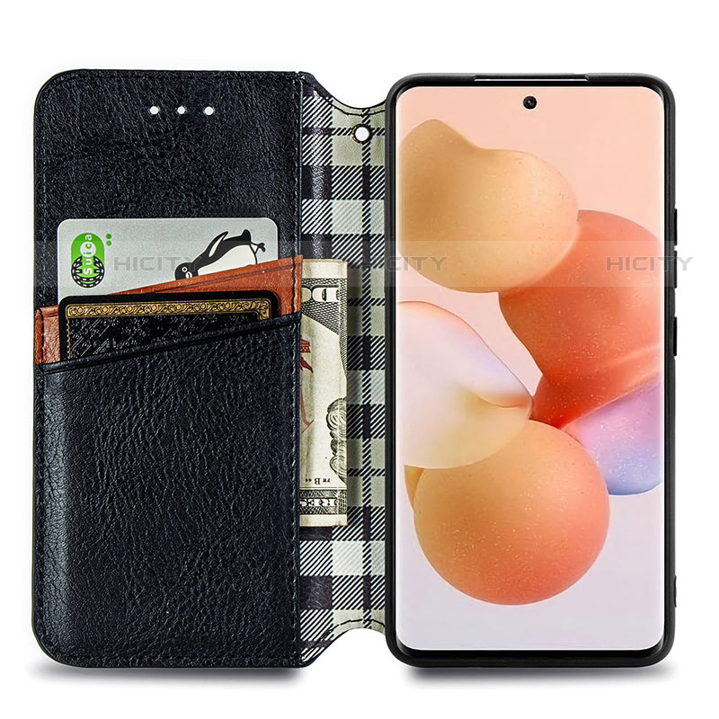Coque Portefeuille Livre Cuir Etui Clapet S01D pour Xiaomi Mi 12S Pro 5G Plus