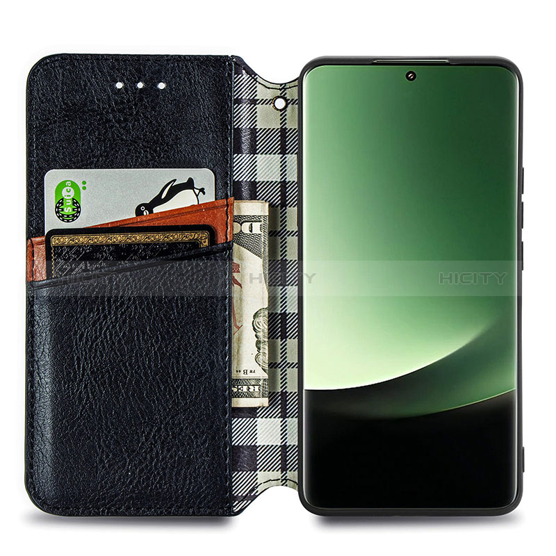 Coque Portefeuille Livre Cuir Etui Clapet S01D pour Xiaomi Mi 13 Ultra 5G Plus