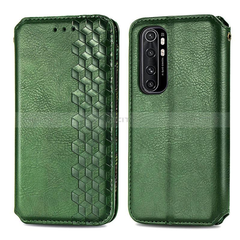 Coque Portefeuille Livre Cuir Etui Clapet S01D pour Xiaomi Mi Note 10 Lite Plus