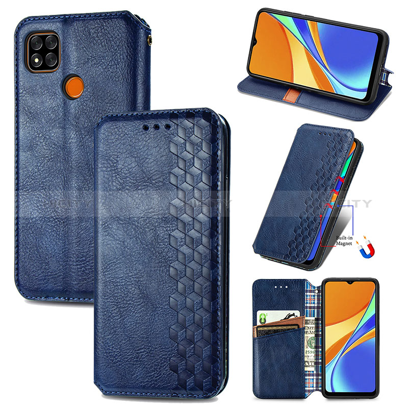 Coque Portefeuille Livre Cuir Etui Clapet S01D pour Xiaomi POCO C3 Plus