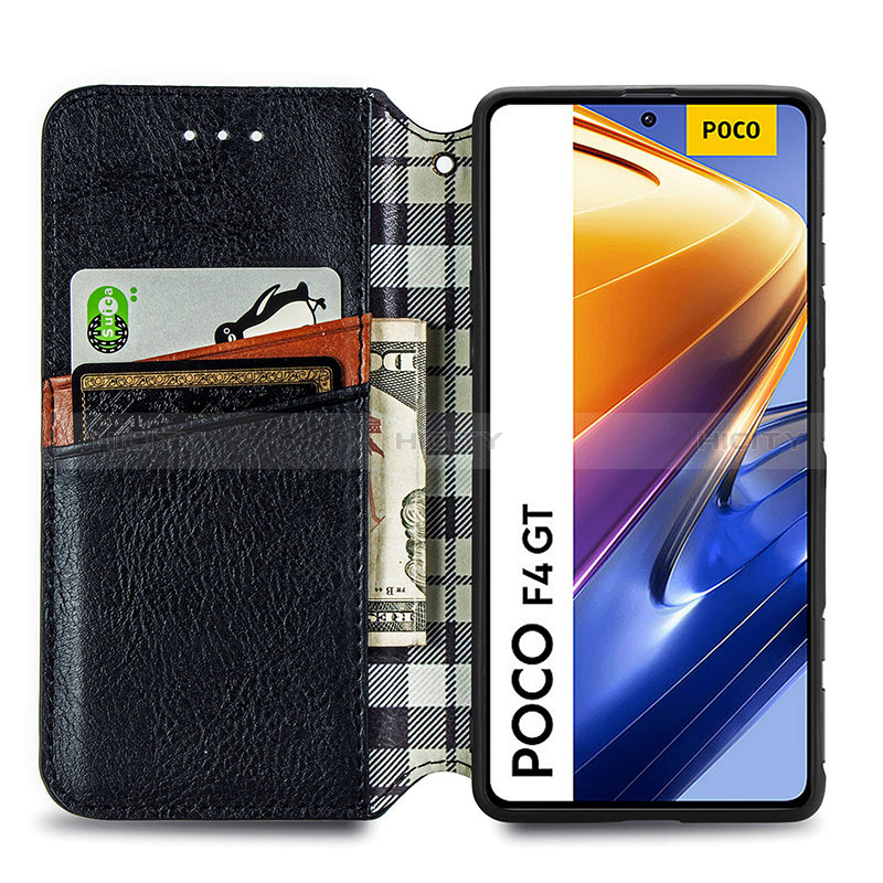 Coque Portefeuille Livre Cuir Etui Clapet S01D pour Xiaomi Poco F4 GT 5G Plus