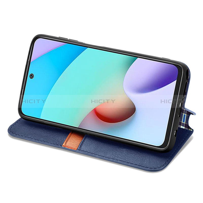 Coque Portefeuille Livre Cuir Etui Clapet S01D pour Xiaomi Redmi 10 (2022) Plus