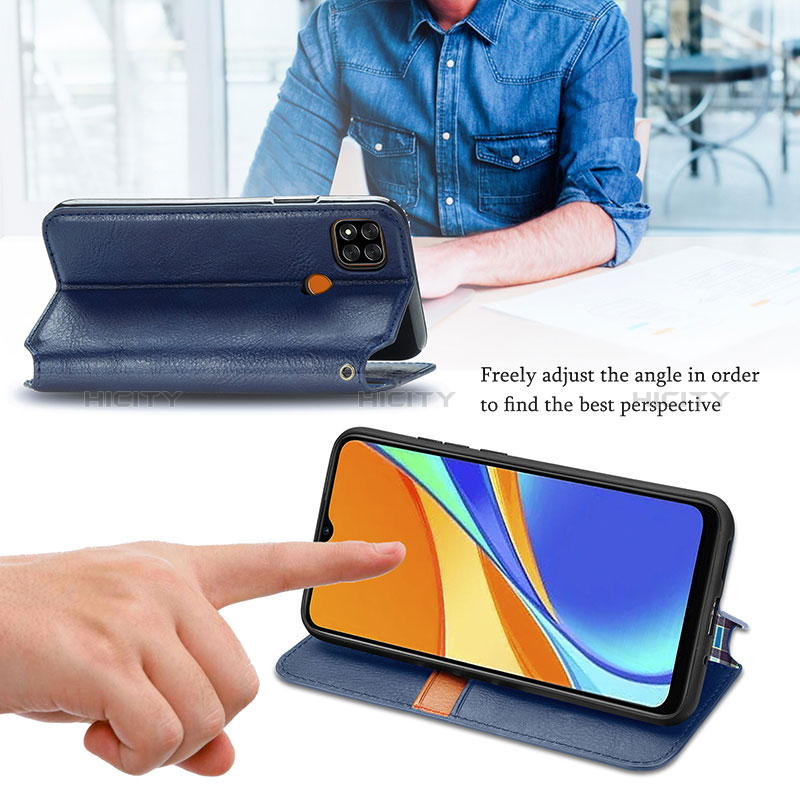 Coque Portefeuille Livre Cuir Etui Clapet S01D pour Xiaomi Redmi 10A 4G Plus