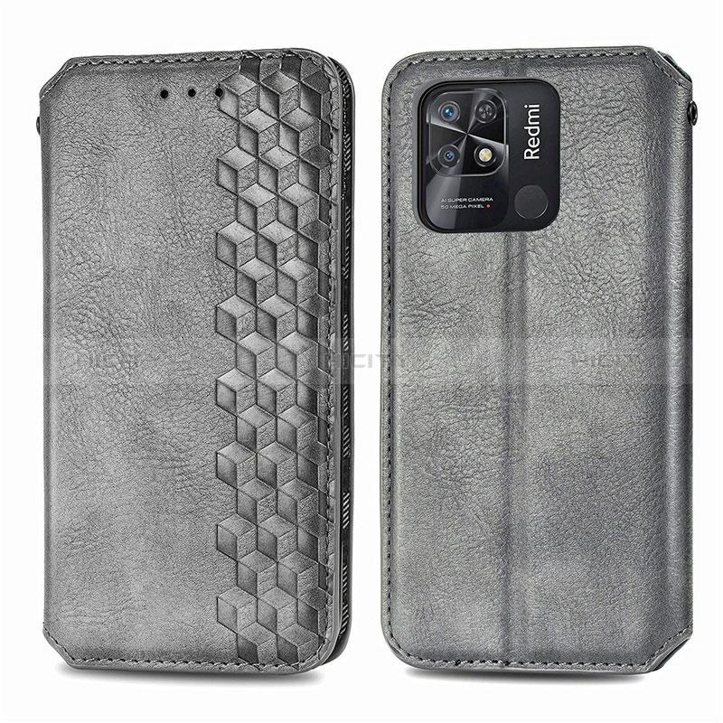 Coque Portefeuille Livre Cuir Etui Clapet S01D pour Xiaomi Redmi 10C 4G Plus