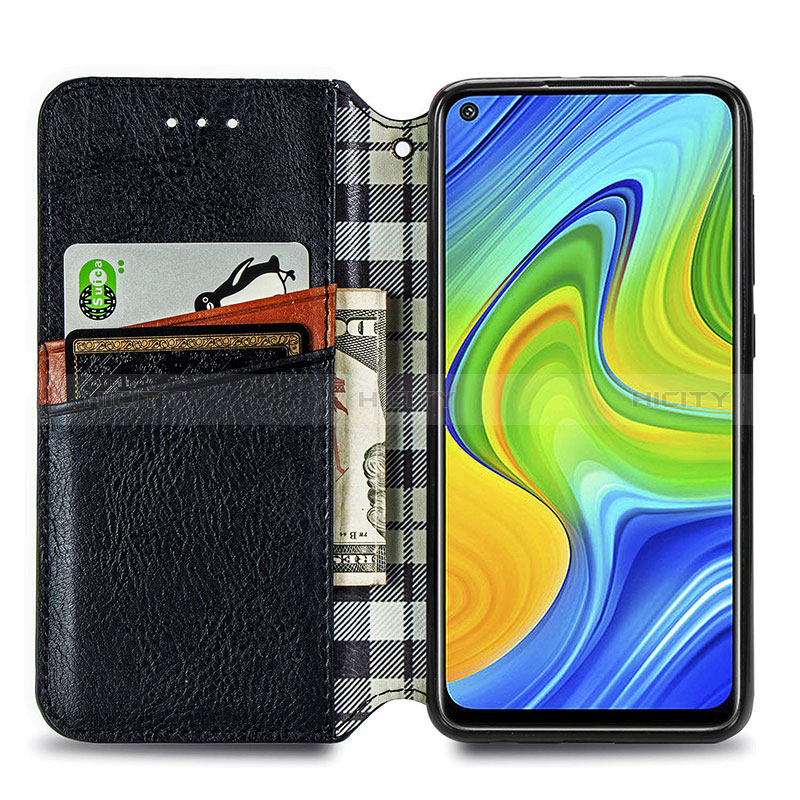 Coque Portefeuille Livre Cuir Etui Clapet S01D pour Xiaomi Redmi 10X 4G Plus