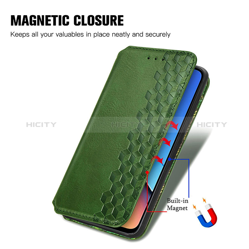 Coque Portefeuille Livre Cuir Etui Clapet S01D pour Xiaomi Redmi 12 4G Plus