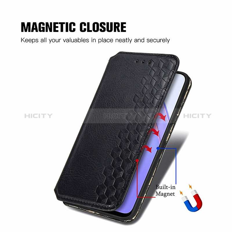 Coque Portefeuille Livre Cuir Etui Clapet S01D pour Xiaomi Redmi 9 Power Plus