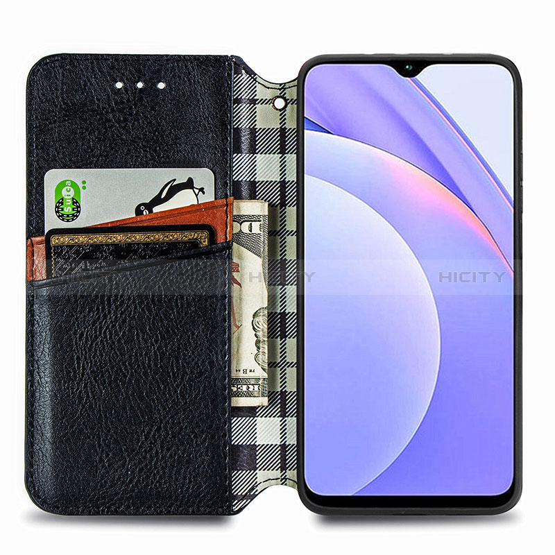 Coque Portefeuille Livre Cuir Etui Clapet S01D pour Xiaomi Redmi 9 Power Plus