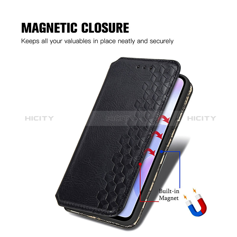 Coque Portefeuille Livre Cuir Etui Clapet S01D pour Xiaomi Redmi 9i Plus