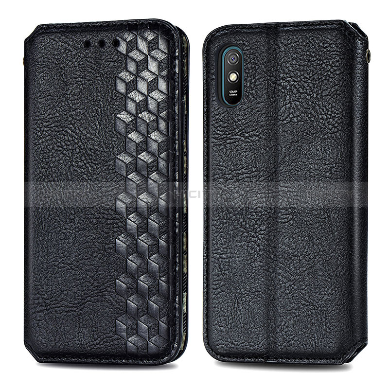 Coque Portefeuille Livre Cuir Etui Clapet S01D pour Xiaomi Redmi 9i Plus