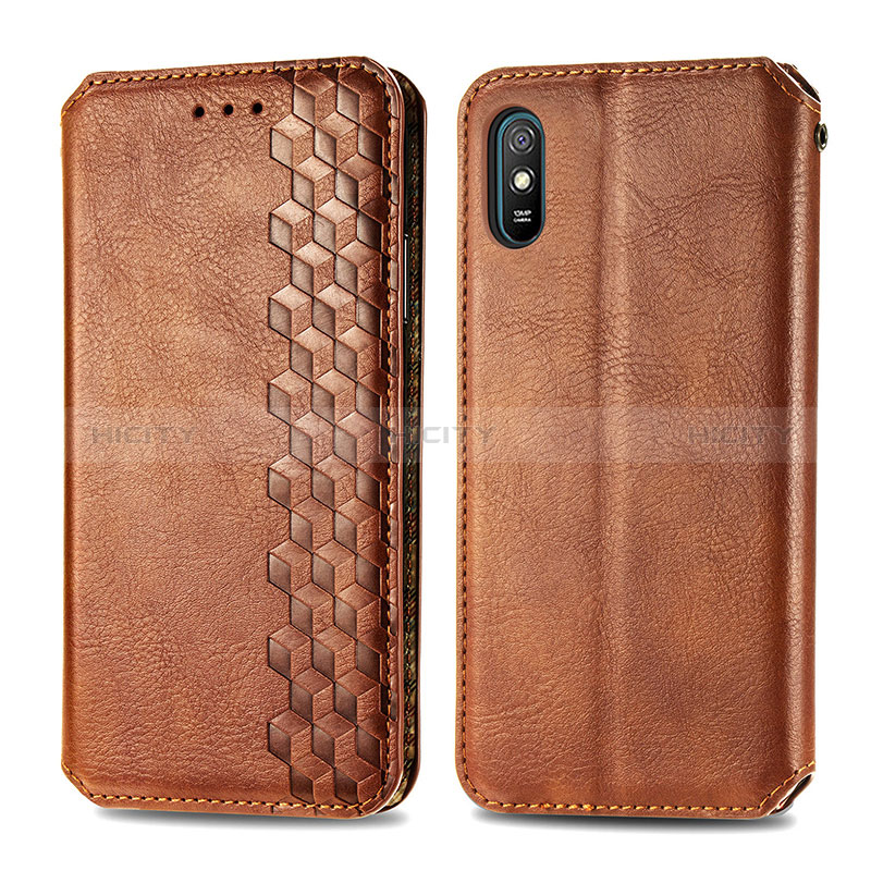 Coque Portefeuille Livre Cuir Etui Clapet S01D pour Xiaomi Redmi 9i Plus