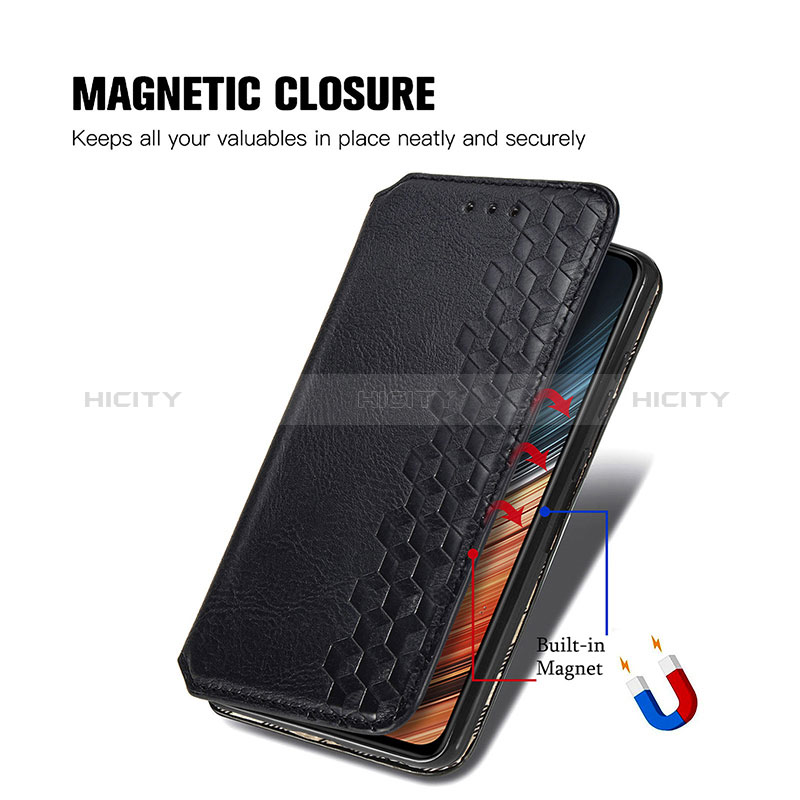 Coque Portefeuille Livre Cuir Etui Clapet S01D pour Xiaomi Redmi K40S 5G Plus