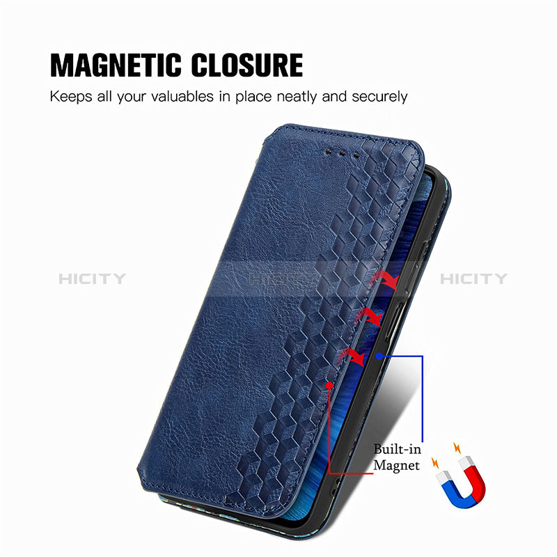 Coque Portefeuille Livre Cuir Etui Clapet S01D pour Xiaomi Redmi Note 10 JE 5G Plus