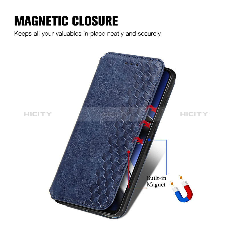 Coque Portefeuille Livre Cuir Etui Clapet S01D pour Xiaomi Redmi Note 11E Pro 5G Plus