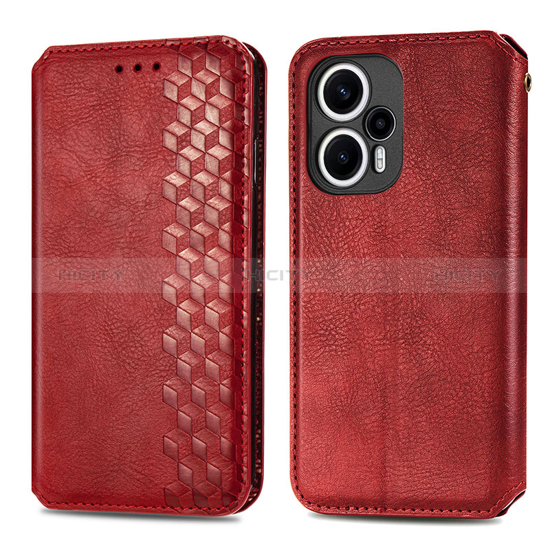 Coque Portefeuille Livre Cuir Etui Clapet S01D pour Xiaomi Redmi Note 12 Turbo 5G Plus