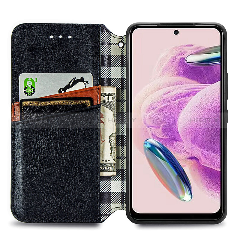 Coque Portefeuille Livre Cuir Etui Clapet S01D pour Xiaomi Redmi Note 12S Plus