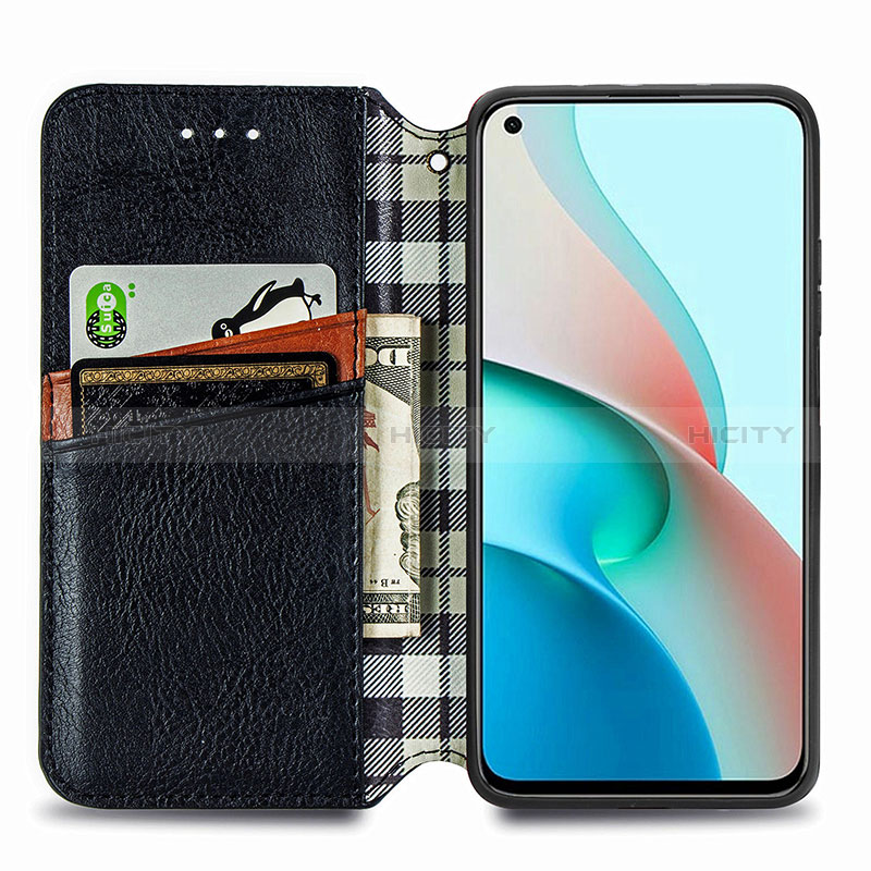 Coque Portefeuille Livre Cuir Etui Clapet S01D pour Xiaomi Redmi Note 9 5G Plus