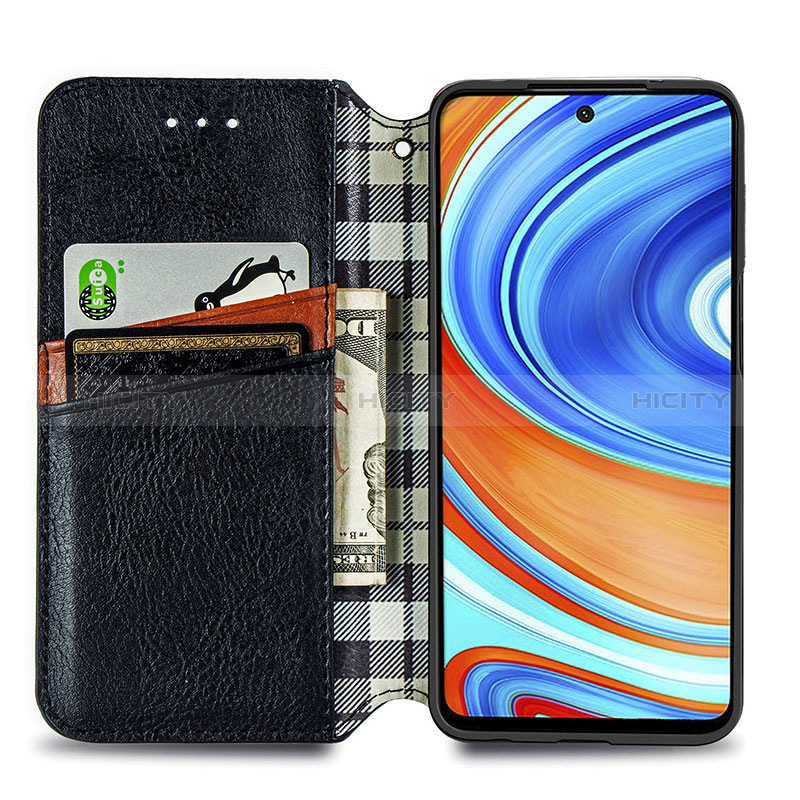 Coque Portefeuille Livre Cuir Etui Clapet S01D pour Xiaomi Redmi Note 9 Pro Max Plus