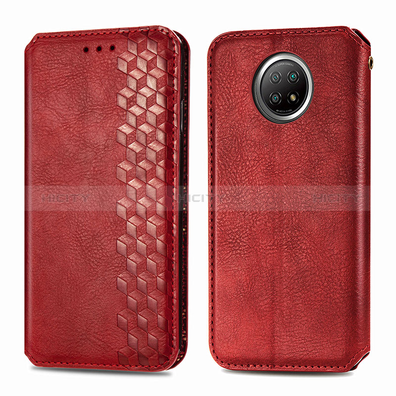 Coque Portefeuille Livre Cuir Etui Clapet S01D pour Xiaomi Redmi Note 9T 5G Plus