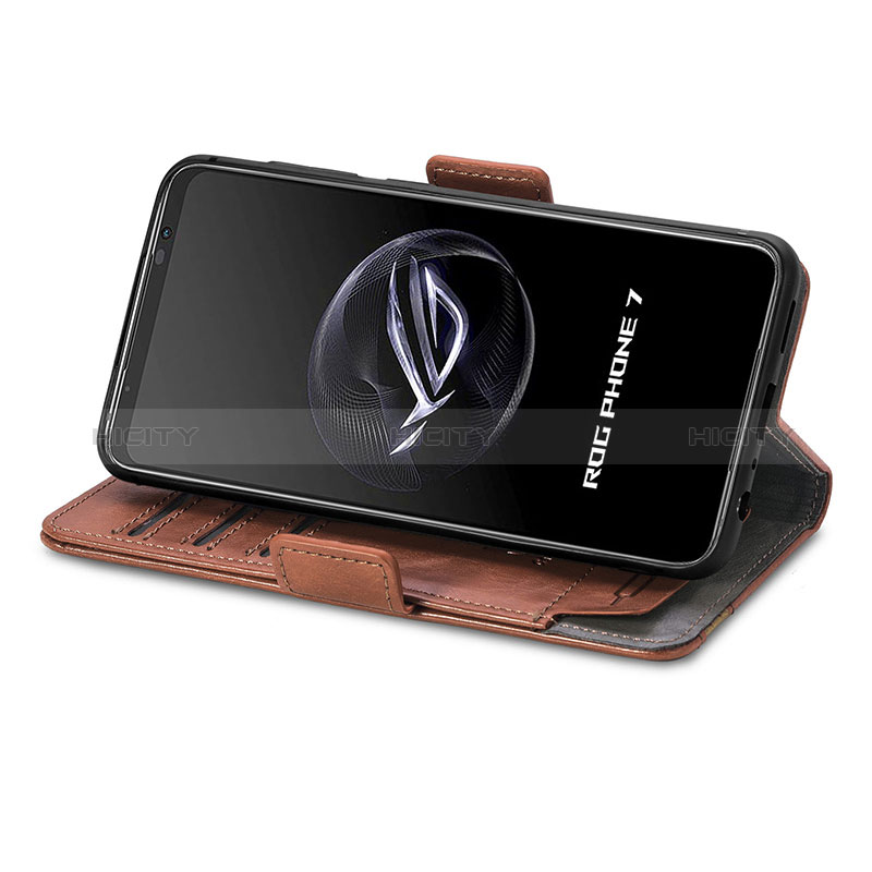 Coque Portefeuille Livre Cuir Etui Clapet S02D pour Asus ROG Phone 7 Plus