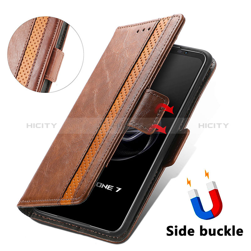 Coque Portefeuille Livre Cuir Etui Clapet S02D pour Asus ROG Phone 7 Pro Plus