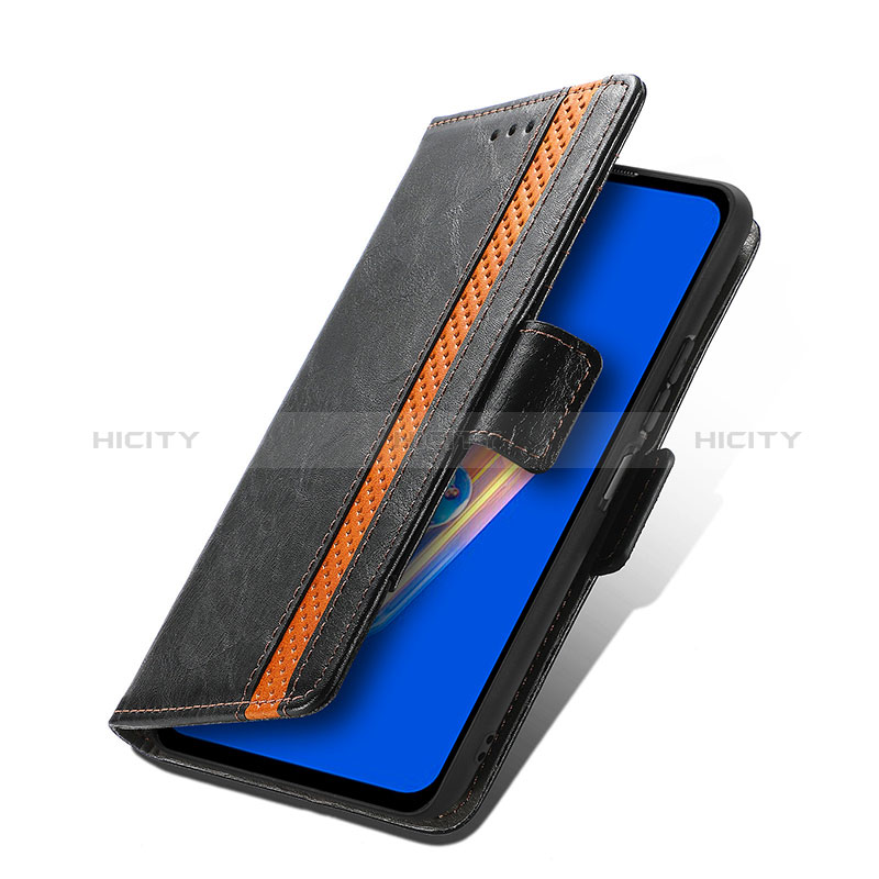 Coque Portefeuille Livre Cuir Etui Clapet S02D pour Asus Zenfone 9 Plus