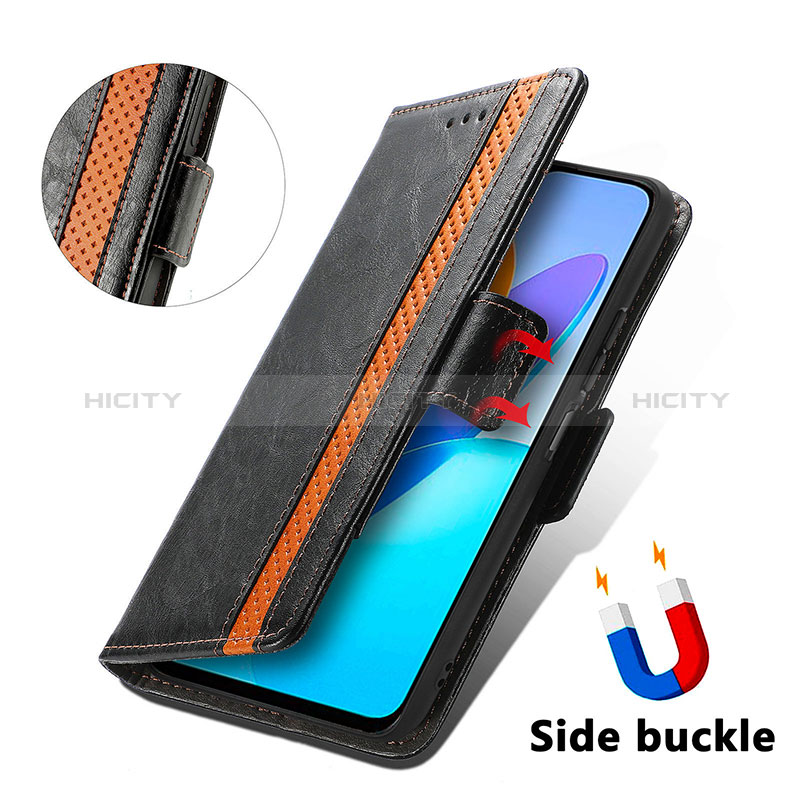 Coque Portefeuille Livre Cuir Etui Clapet S02D pour Huawei Honor 70 Lite 5G Plus