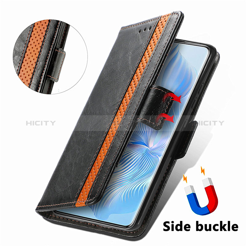 Coque Portefeuille Livre Cuir Etui Clapet S02D pour Huawei Honor 80 5G Plus