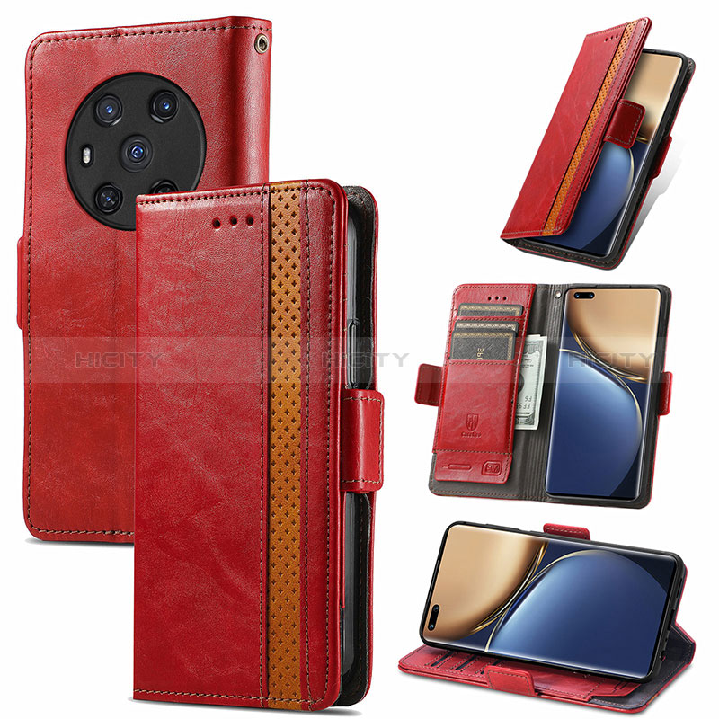 Coque Portefeuille Livre Cuir Etui Clapet S02D pour Huawei Honor Magic3 5G Plus