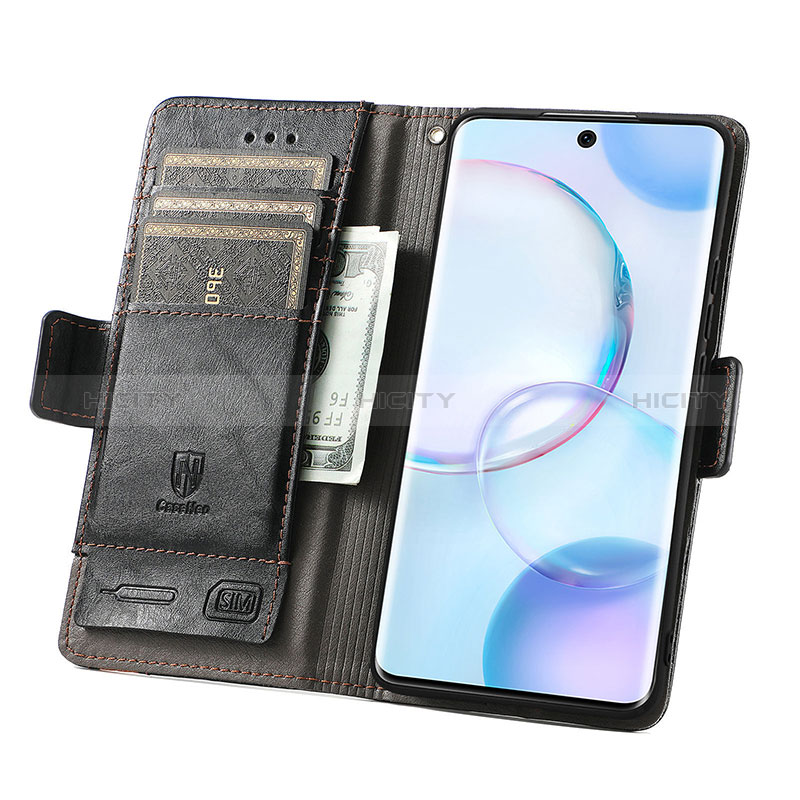 Coque Portefeuille Livre Cuir Etui Clapet S02D pour Huawei Nova 9 Plus