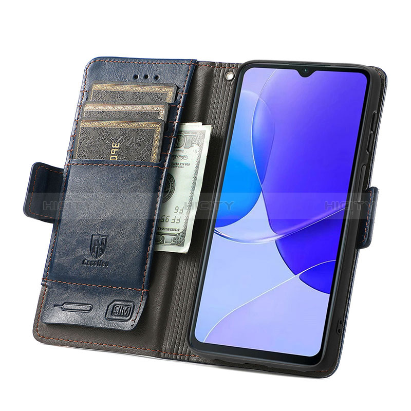 Coque Portefeuille Livre Cuir Etui Clapet S02D pour Huawei Nova Y91 Plus