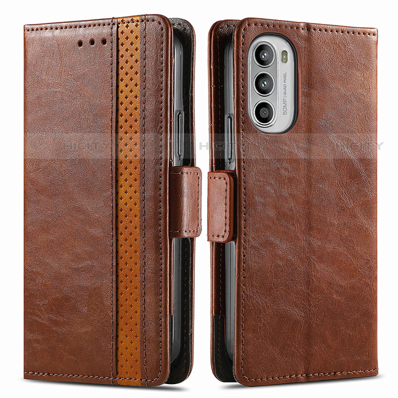 Coque Portefeuille Livre Cuir Etui Clapet S02D pour Motorola Moto Edge (2022) 5G Plus