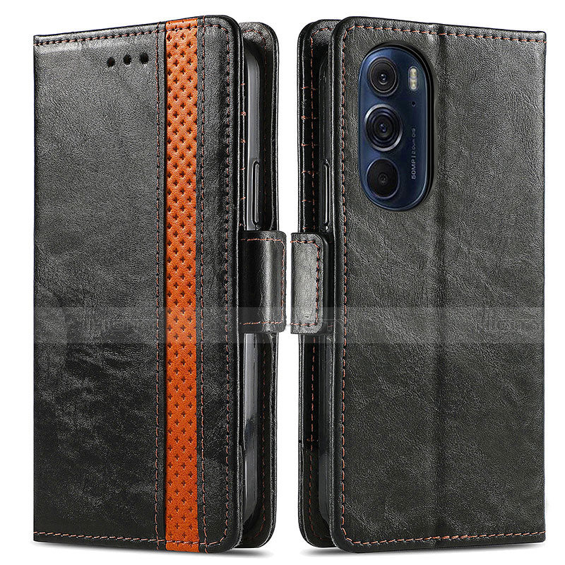 Coque Portefeuille Livre Cuir Etui Clapet S02D pour Motorola Moto Edge 30 Pro 5G Plus