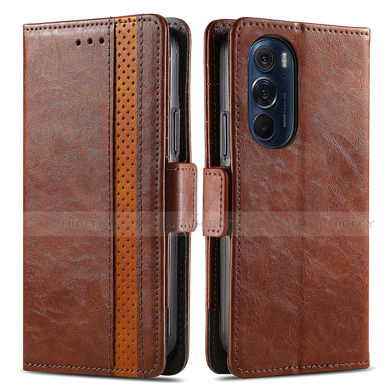 Coque Portefeuille Livre Cuir Etui Clapet S02D pour Motorola Moto Edge 30 Pro 5G Plus