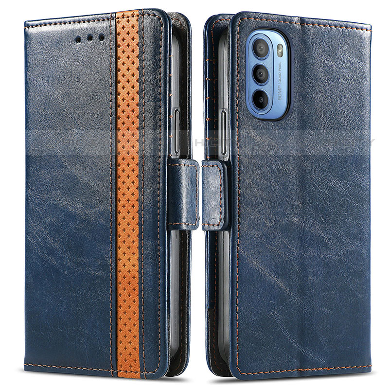 Coque Portefeuille Livre Cuir Etui Clapet S02D pour Motorola Moto G31 Plus