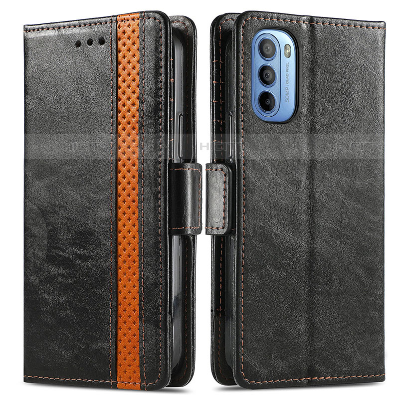 Coque Portefeuille Livre Cuir Etui Clapet S02D pour Motorola Moto G41 Plus