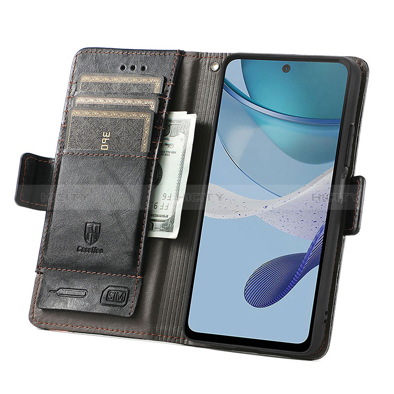 Coque Portefeuille Livre Cuir Etui Clapet S02D pour Motorola Moto G53 5G Plus