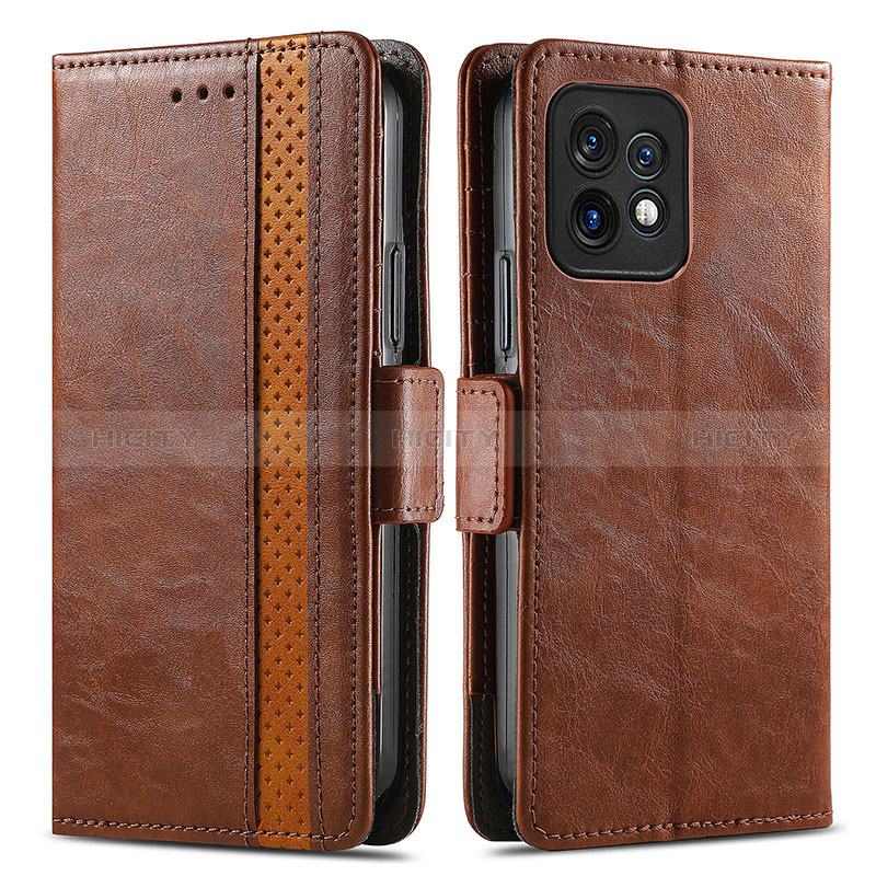 Coque Portefeuille Livre Cuir Etui Clapet S02D pour Motorola Moto X40 5G Plus