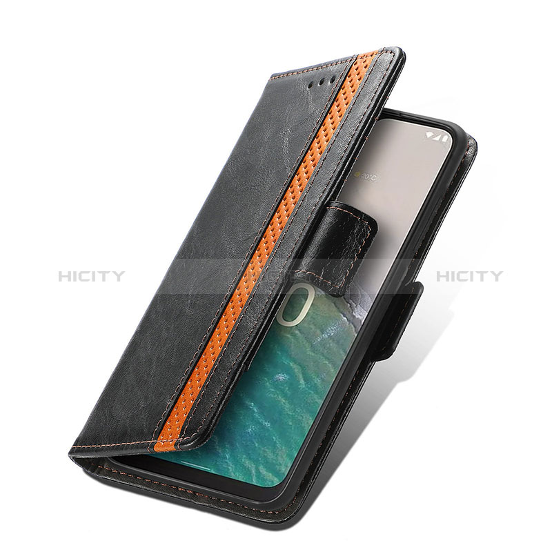 Coque Portefeuille Livre Cuir Etui Clapet S02D pour Nokia C210 Plus