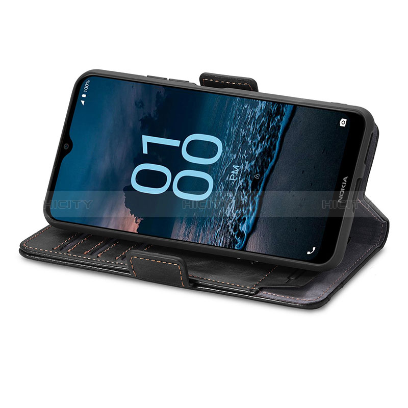 Coque Portefeuille Livre Cuir Etui Clapet S02D pour Nokia G100 Plus