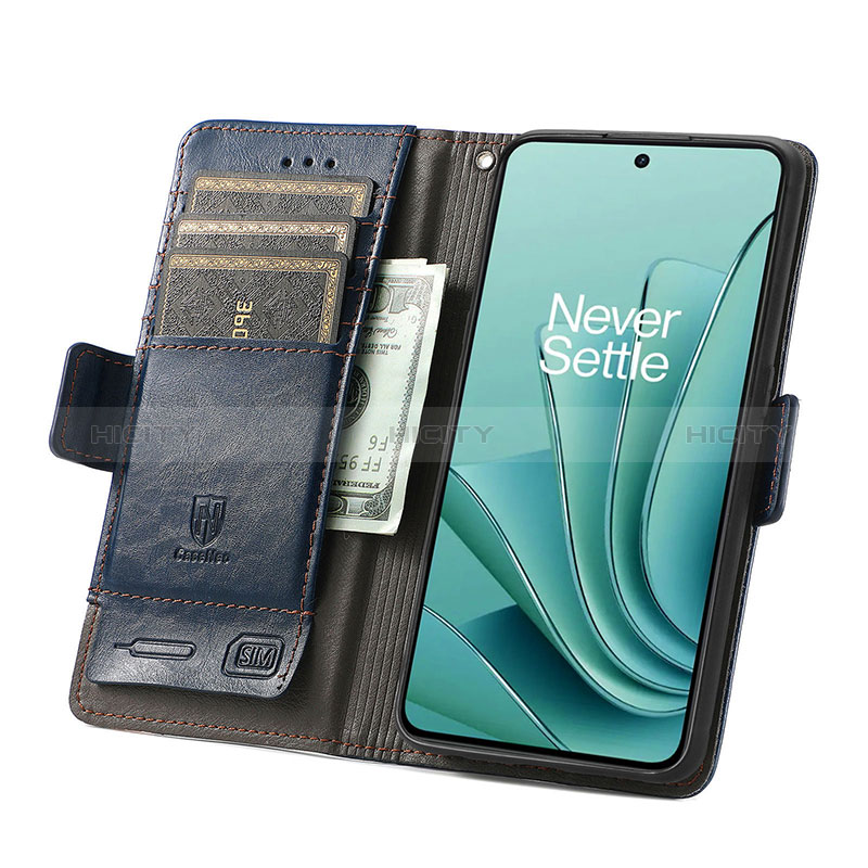 Coque Portefeuille Livre Cuir Etui Clapet S02D pour OnePlus Ace 2V 5G Plus