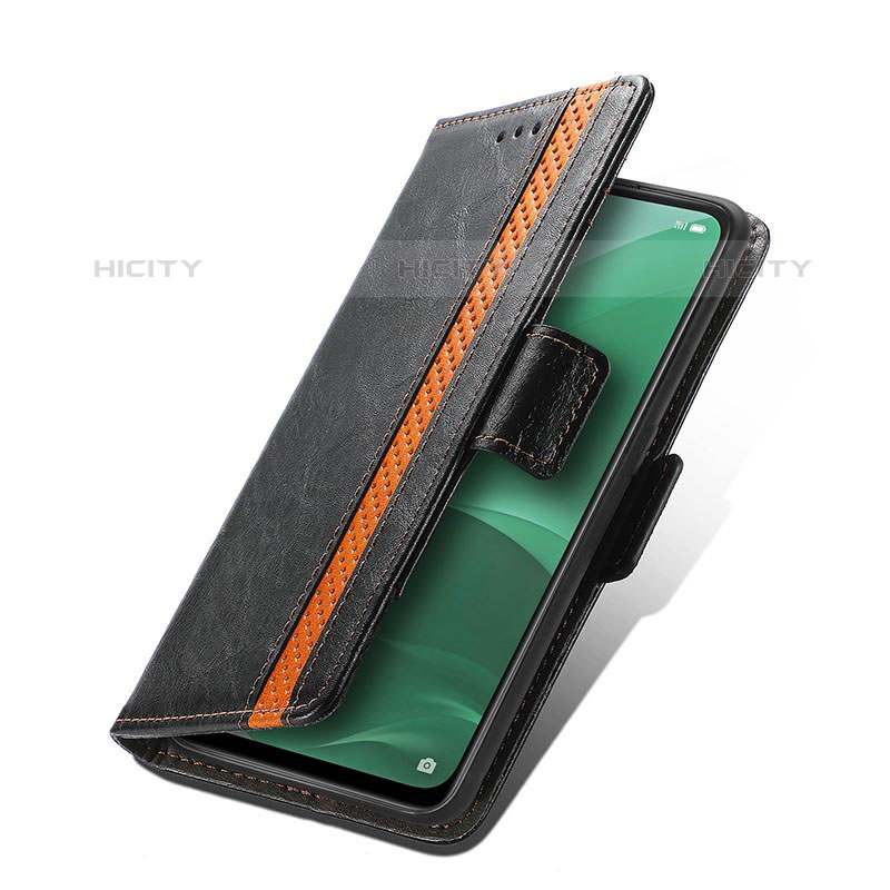 Coque Portefeuille Livre Cuir Etui Clapet S02D pour Oppo A55S 5G Plus