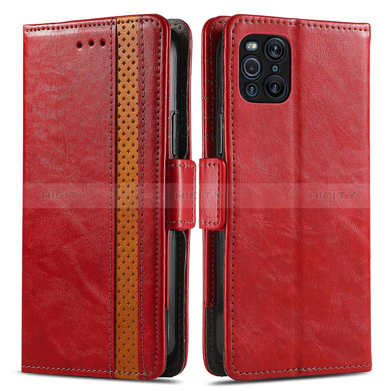 Coque Portefeuille Livre Cuir Etui Clapet S02D pour Oppo Find X3 5G Plus