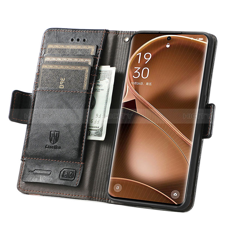 Coque Portefeuille Livre Cuir Etui Clapet S02D pour Oppo Find X6 5G Plus