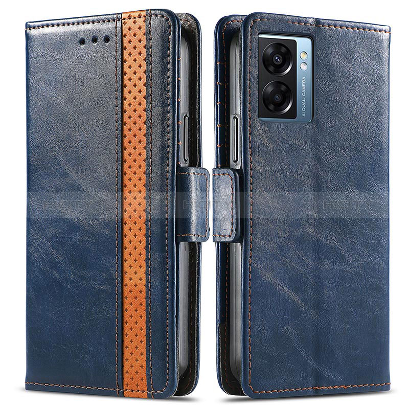 Coque Portefeuille Livre Cuir Etui Clapet S02D pour Oppo K10 5G India Plus