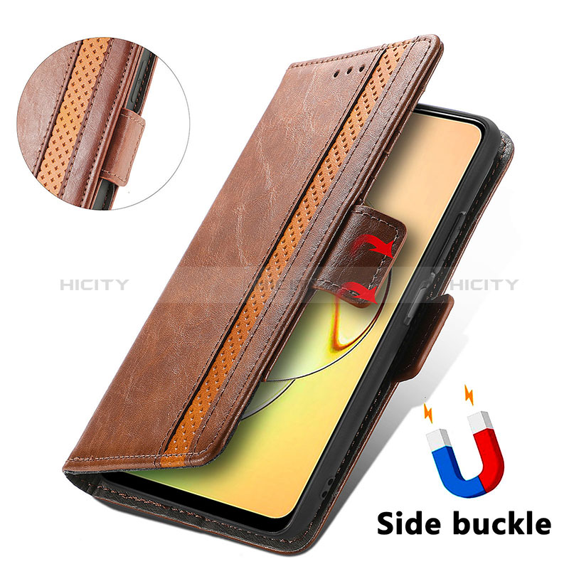 Coque Portefeuille Livre Cuir Etui Clapet S02D pour Realme 10 4G Plus