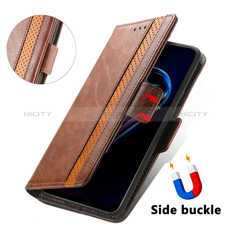 Coque Portefeuille Livre Cuir Etui Clapet S02D pour Realme 9 4G Plus