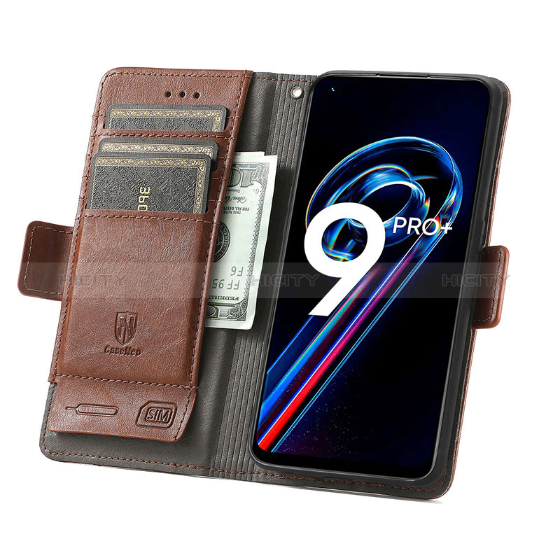 Coque Portefeuille Livre Cuir Etui Clapet S02D pour Realme 9 4G Plus