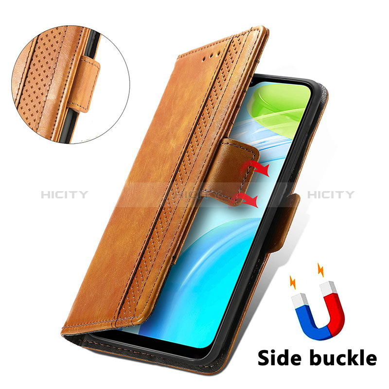 Coque Portefeuille Livre Cuir Etui Clapet S02D pour Realme C30s Plus